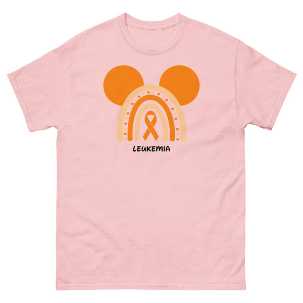 Leukemia Rainbow Mouse Tee - JohnVsGBMLight PinkS