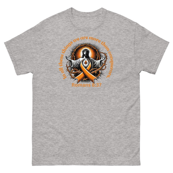 Leukemia Romans Tee - JohnVsGBMSport GreyS