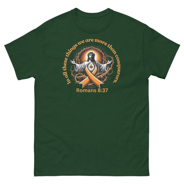 Leukemia Romans Tee - JohnVsGBMForest GreenS