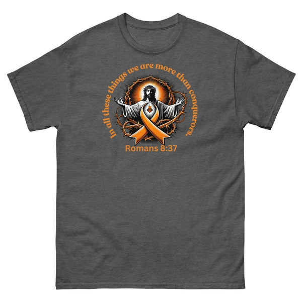 Leukemia Romans Tee - JohnVsGBMDark HeatherS