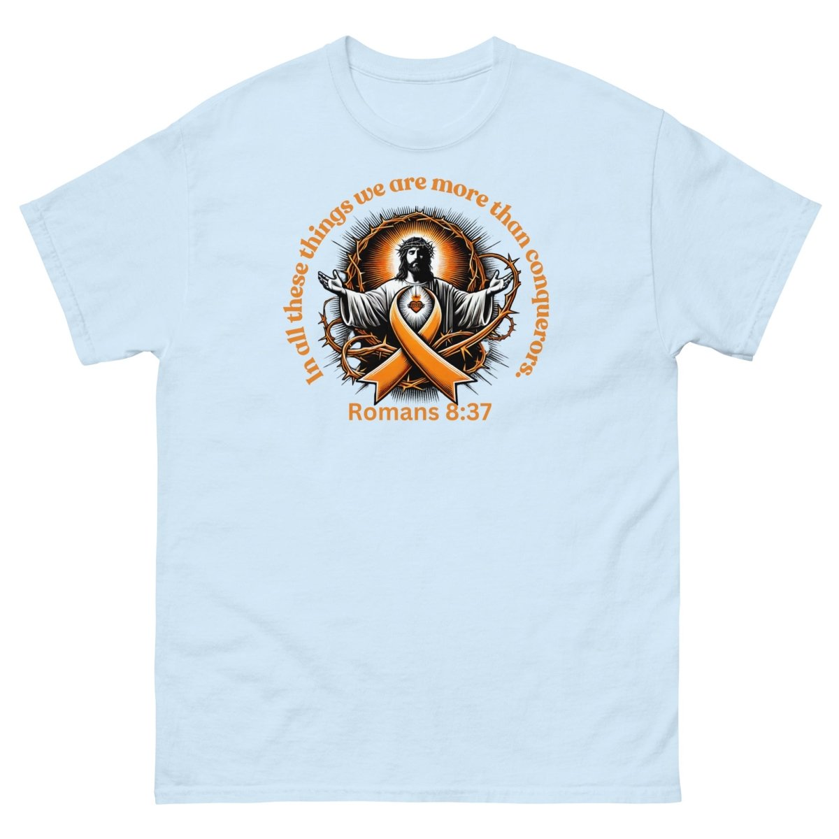 Leukemia Romans Tee - JohnVsGBMLight BlueS