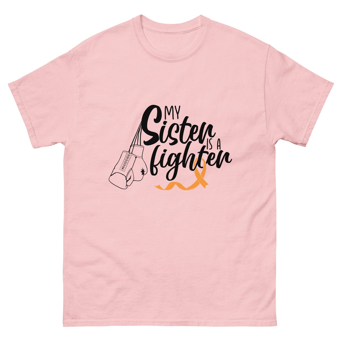 Leukemia Sister Tee - JohnVsGBMLight PinkS