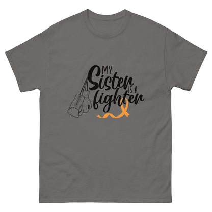 Leukemia Sister Tee - JohnVsGBMCharcoalS