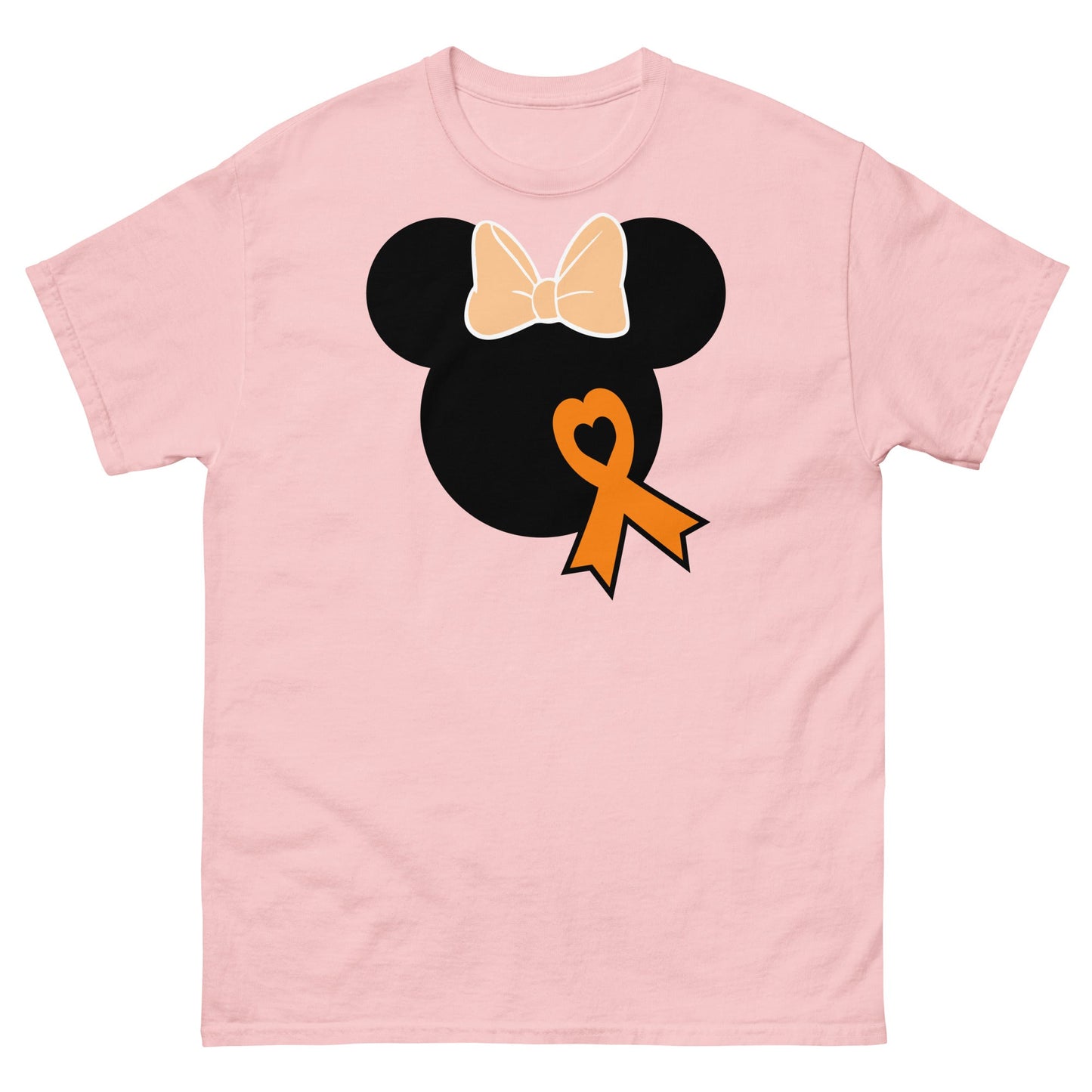 Leukemia Solid Mouse Tee - JohnVsGBMLight PinkS