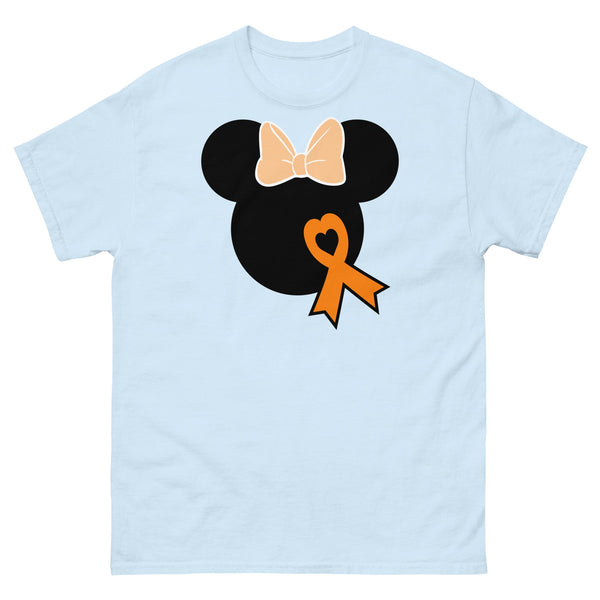 Leukemia Solid Mouse Tee - JohnVsGBMLight BlueS