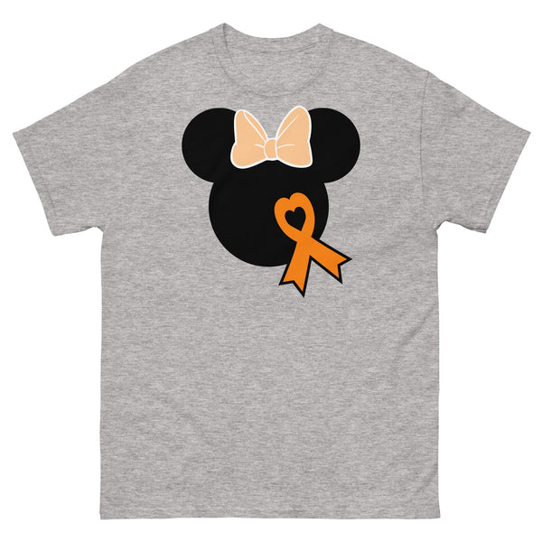 Leukemia Solid Mouse Tee - JohnVsGBMSport GreyS