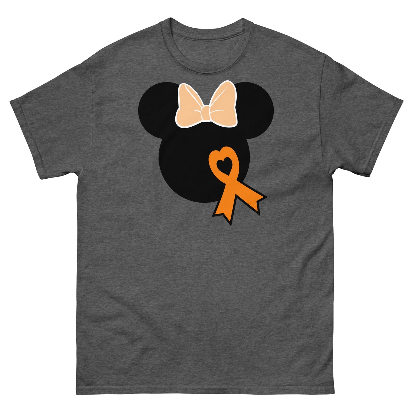 Leukemia Solid Mouse Tee - JohnVsGBMDark HeatherS