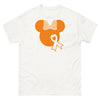 Leukemia Solid Orange Bow Tee - JohnVsGBMWhiteS