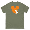 Leukemia Solid Orange Tee - JohnVsGBMMilitary GreenS