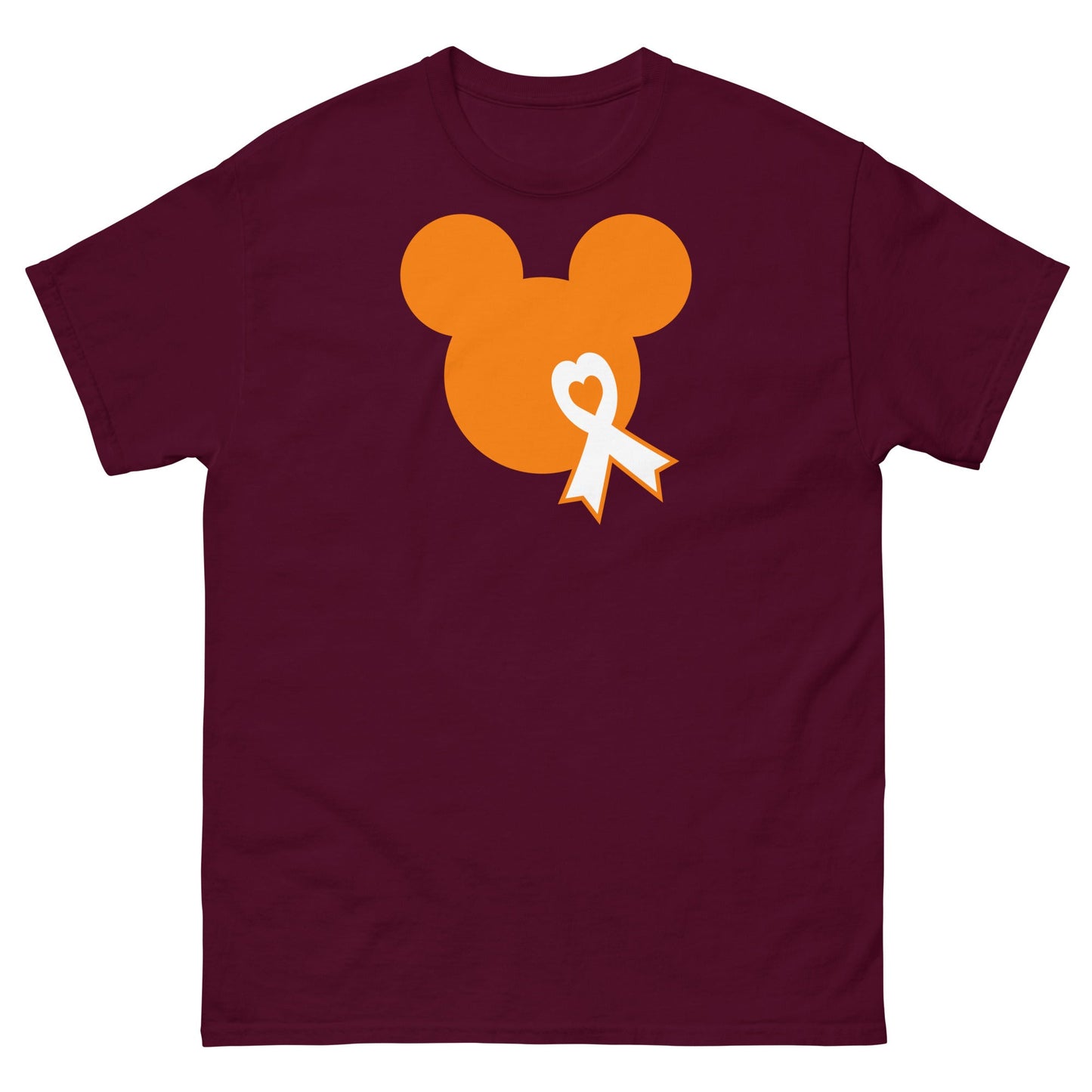 Leukemia Solid Orange Tee - JohnVsGBMMaroonS