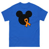 Leukemia Solid w/ bow Mouse Tee - JohnVsGBMRoyalS