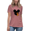 Leukemia Solid w/ bow Mouse Tee - JohnVsGBMHeather MauveS