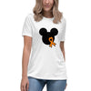 Leukemia Solid w/ bow Mouse Tee - JohnVsGBMWhiteS