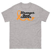 Leukemia Stronger Than Cancer Tee - JohnVsGBMSport GreyS