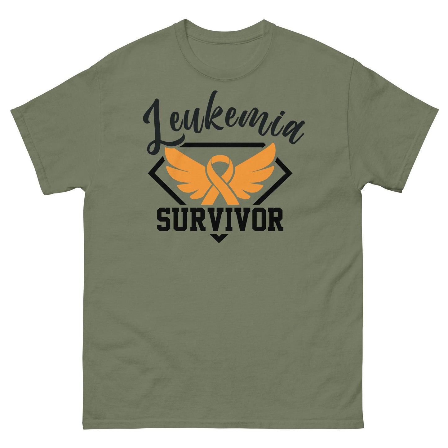 Leukemia Survivor Tee - JohnVsGBMMilitary GreenS