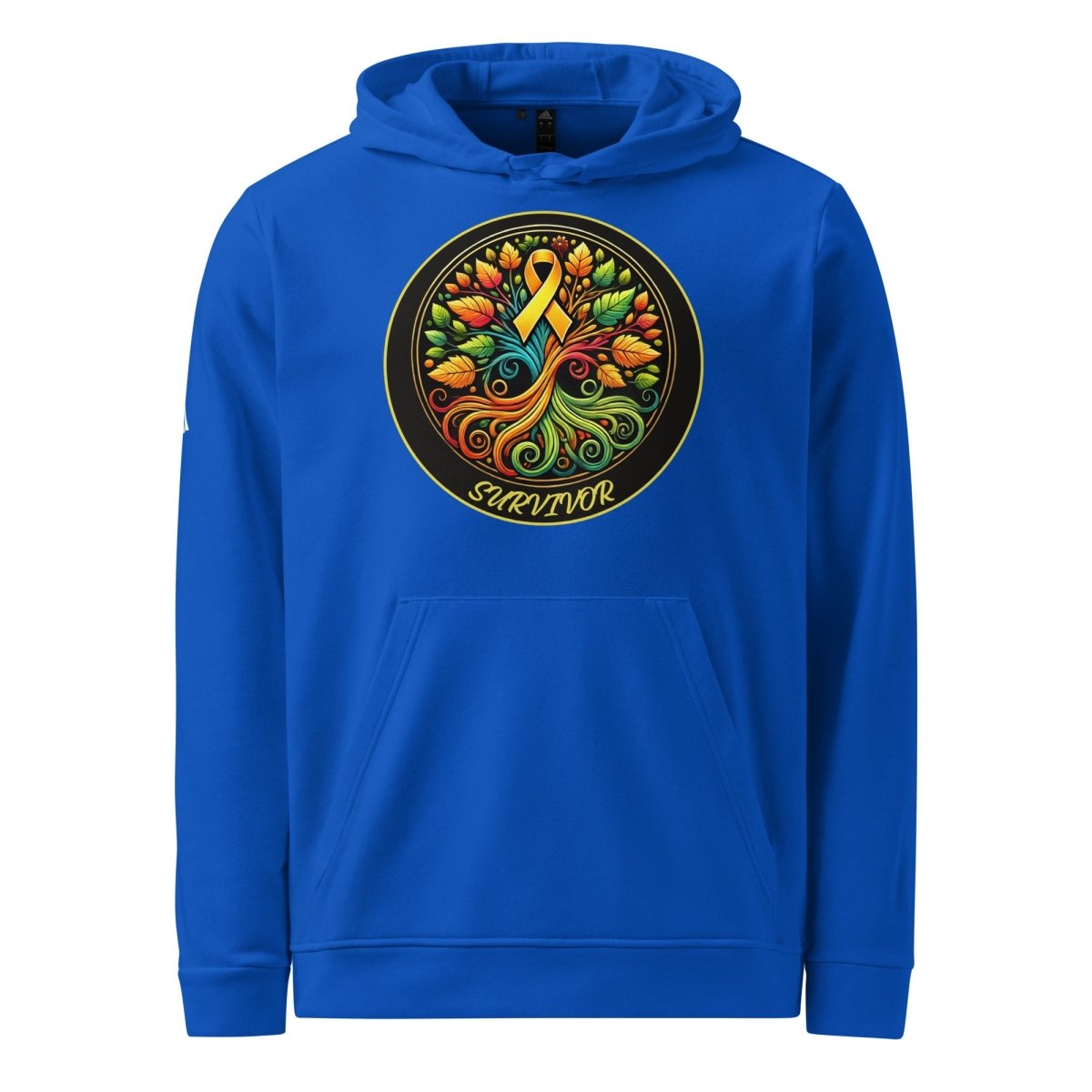 Leukemia Tree of Life Adidas Hoodie - JohnVsGBMCollegiate RoyalS