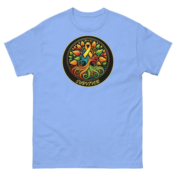 Leukemia Tree of Life Tee - JohnVsGBMCarolina BlueS