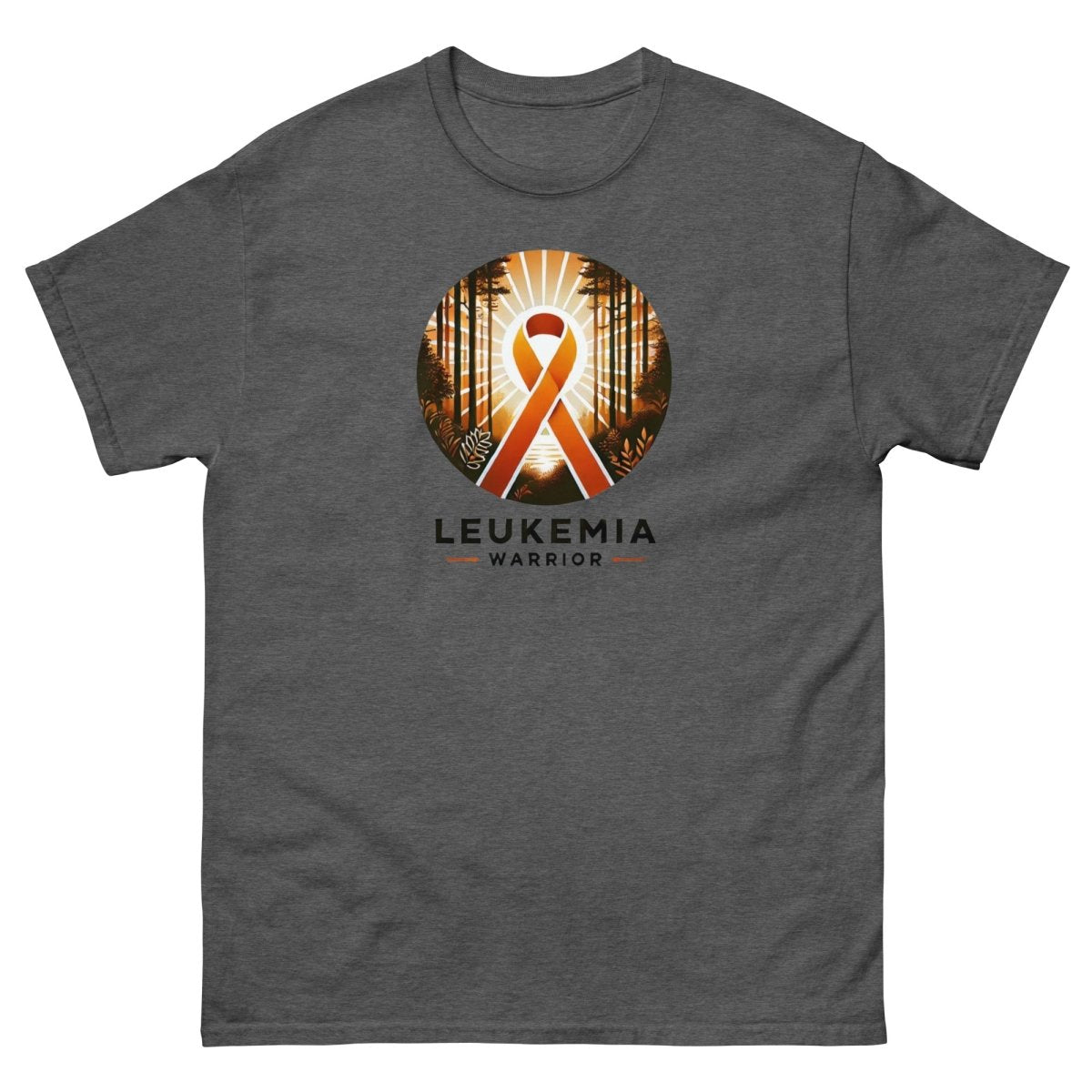 Leukemia Warrior Forest Tee - JohnVsGBMDark HeatherS