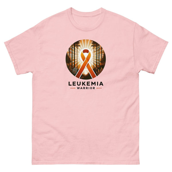 Leukemia Warrior Forest Tee - JohnVsGBMLight PinkS