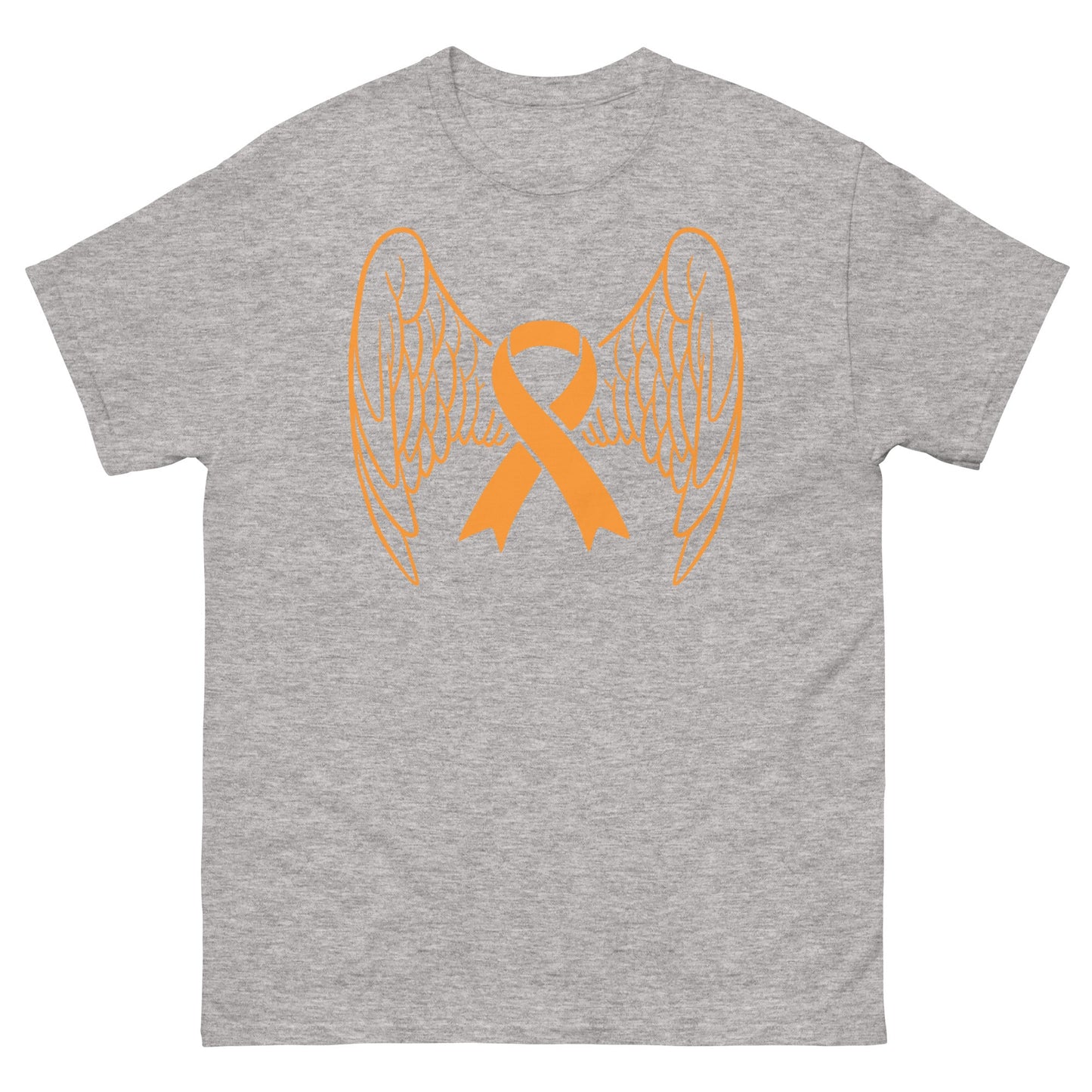 Leukemia Wings Tee - JohnVsGBMSport GreyS