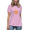 Leukemia Women's F Cancer Tee - JohnVsGBMHeather Prism LilacS