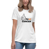 Leukemia Women's FU Cancer Tee - JohnVsGBMWhiteS