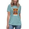 Leukemia Women's Gnome Tee - JohnVsGBMHeather Blue LagoonS