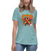 Leukemia Women's Graffiti Tee - JohnVsGBMHeather Blue LagoonS