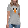 Leukemia Women's Mouse Fights Tee - JohnVsGBMAthletic HeatherS