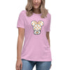 Leukemia Women's Mouse Heart Tee - JohnVsGBMHeather Prism LilacS