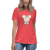 Leukemia Women's Mouse Heart Tee - JohnVsGBMHeather RedS