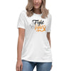 Leukemia Women's My Fight Tee - JohnVsGBMWhiteS