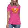 Leukemia Women's Rainbow Bow Tee - JohnVsGBMBerryS