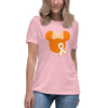 Leukemia Women's Solid Bow Tee - JohnVsGBMPinkS