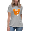 Leukemia Women's Solid Bow Tee - JohnVsGBMAthletic HeatherS