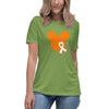 Leukemia Women's Solid Orange Tee - JohnVsGBMLeafS