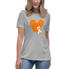 Leukemia Women's Solid Orange Tee - JohnVsGBMAthletic HeatherS