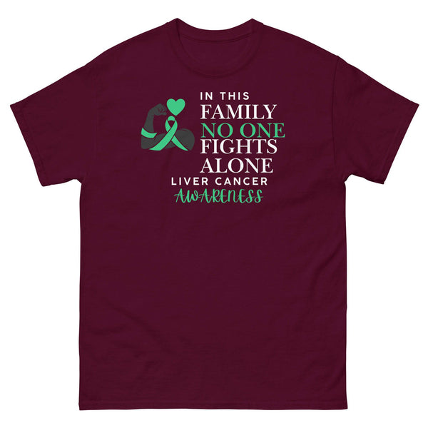 Liver Cancer Awareness Classic Tee - JohnVsGBMMaroonS