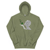 Liver Cancer Butterfly Hoodie - JohnVsGBMMilitary GreenS