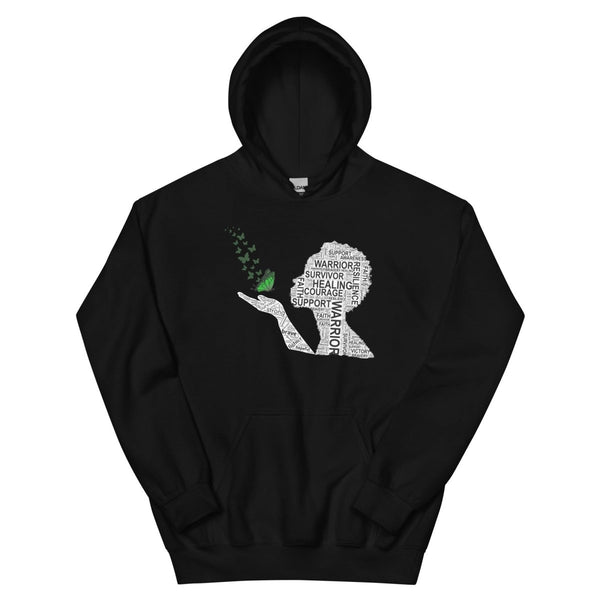 Liver Cancer Butterfly Hoodie - JohnVsGBMBlackS