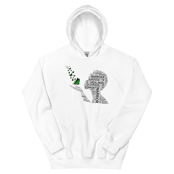 Liver Cancer Butterfly Hoodie - JohnVsGBMWhiteS