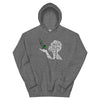 Liver Cancer Butterfly Hoodie - JohnVsGBMGraphite HeatherS