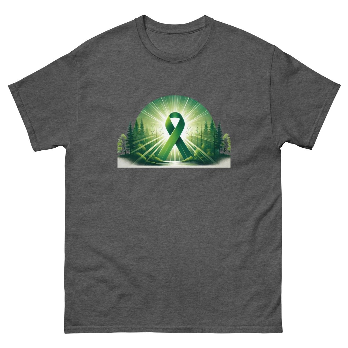 Liver Cancer Forest Tee - JohnVsGBMDark HeatherS