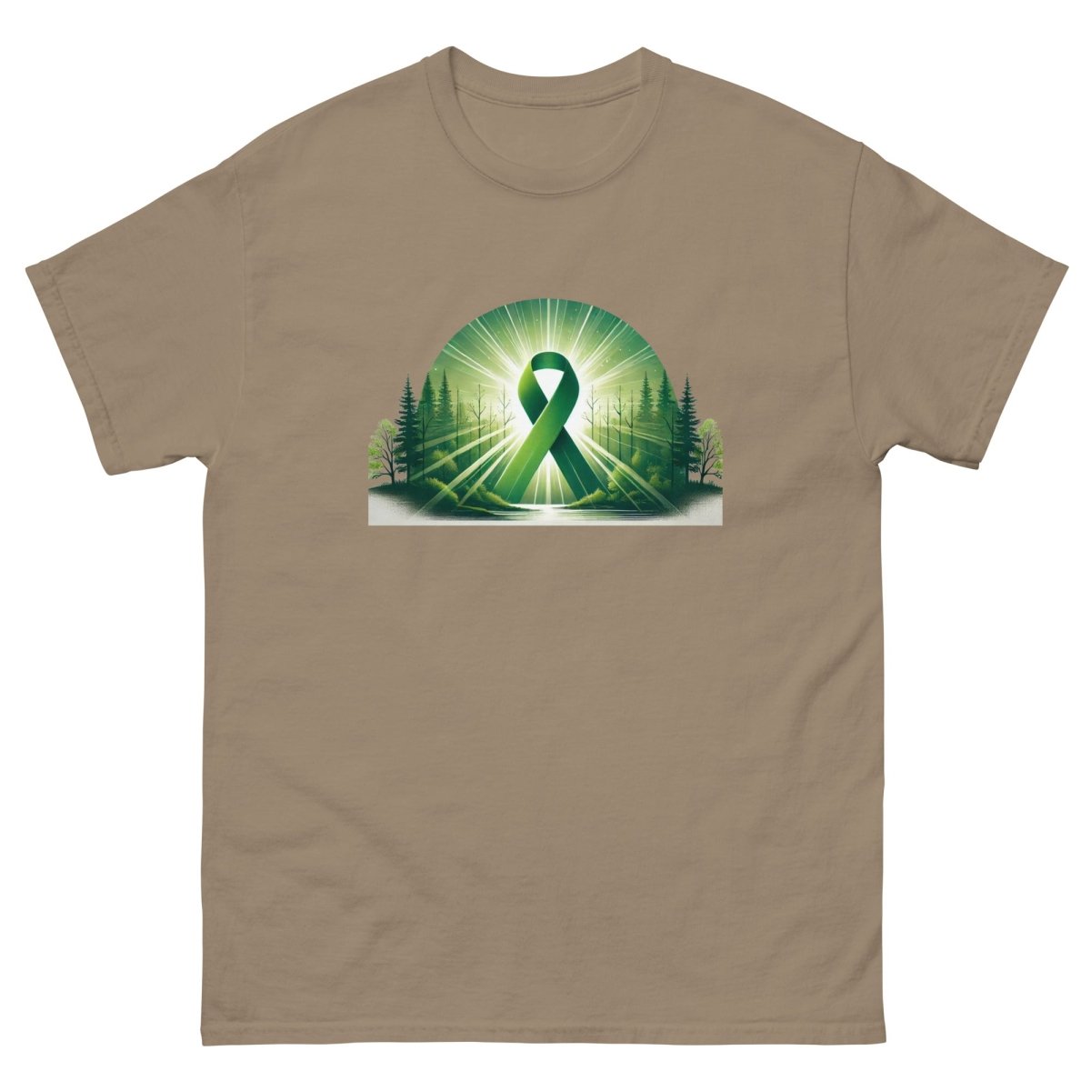 Liver Cancer Forest Tee - JohnVsGBMBrown SavanaS