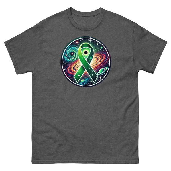 Liver Cancer Galaxy Tee - JohnVsGBMDark HeatherS