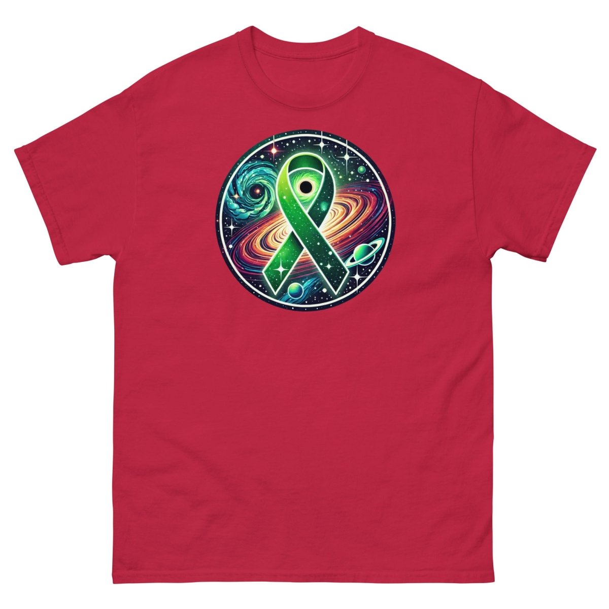 Liver Cancer Galaxy Tee - JohnVsGBMCardinalS