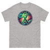 Liver Cancer Galaxy Tee - JohnVsGBMSport GreyS