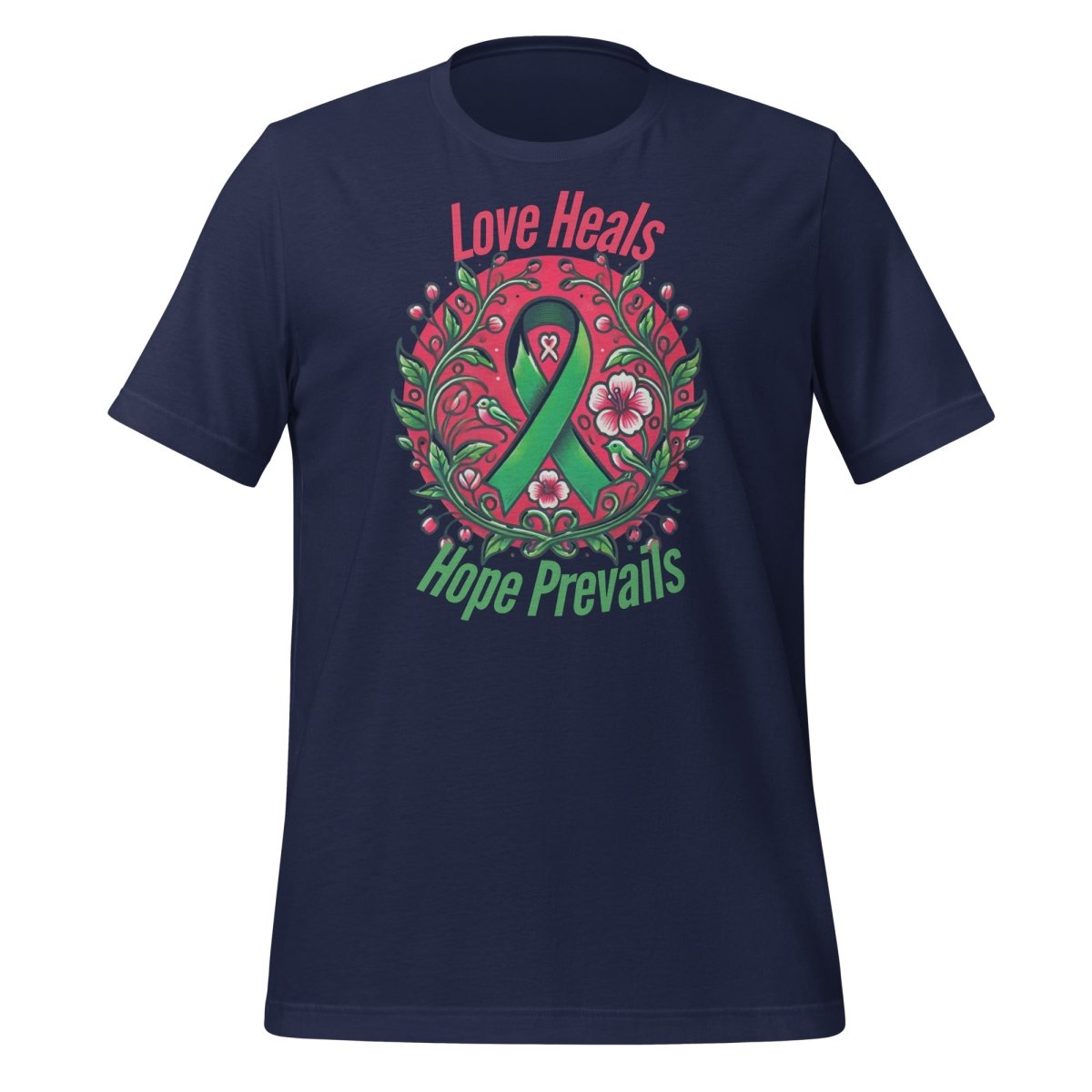 Liver Cancer Prevail Love Tee - JohnVsGBMNavyS