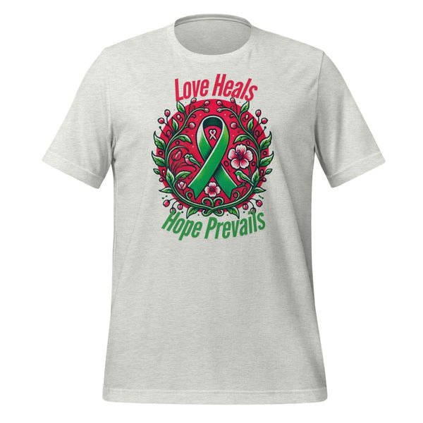 Liver Cancer Prevail Love Tee - JohnVsGBMAshS