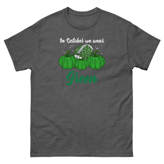 Liver Cancer Pumpkin Tee - JohnVsGBMDark HeatherS